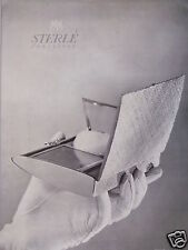PUBLICITÉ 1952 STERLÉ JOAILLIER - ADVERTISING