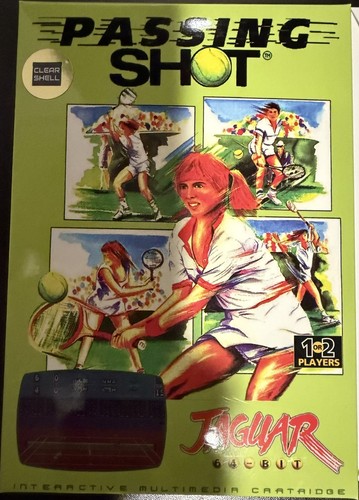 Atari jaguar passing shot cart - atari,