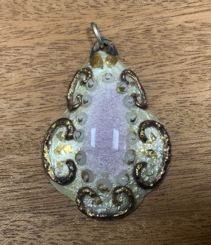 Pendentif émaillé signé - Émaillé,