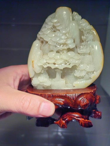Chinese antique carved old - carved,
