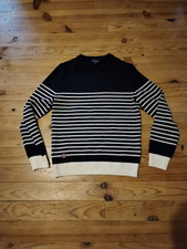 Pull Le Slip Français Homme Taille S Laine Marinière