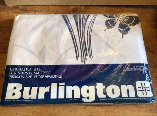 Vintage burlington full flat - burlington,