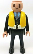 Figurine Playmobil Police Officer Female Set 5263 Patrol Boat (Incomplet)