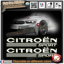2 stickers autocollant citroen