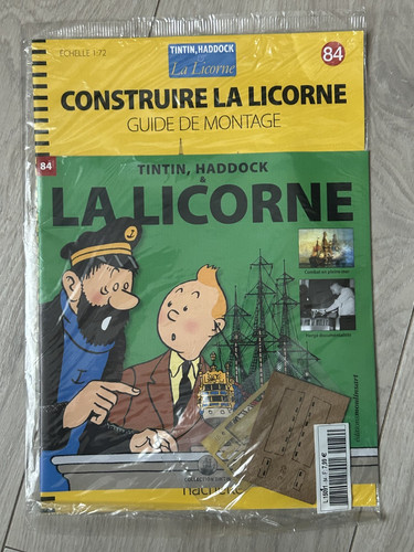 Construire licorne tintin - construire,
