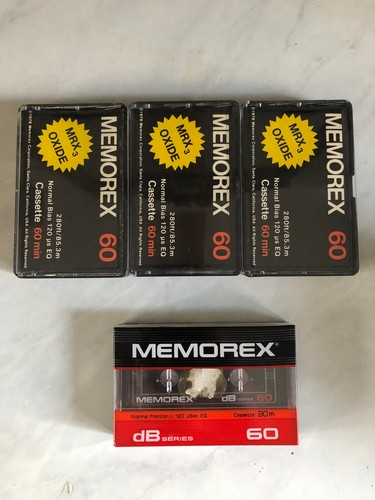 Lot cassettes audio memorex - cassettes,