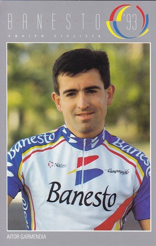 Cyclisme carte cycliste aitor - cyclisme,