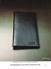 PUBLICITE ADVERTISING 1977   DUPONT  collection portefeuille 2110813