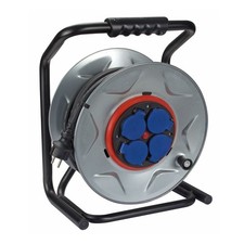 Perel Enrouleur de câble professionnel, dérouleur câble, rallonge électrique