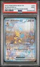 PSA 9 Alakazam ex 201/165