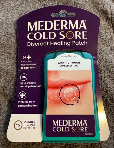New mederma cold sore discreet - mederma,