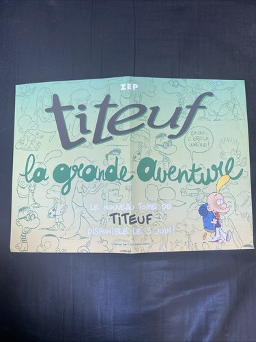 Affiche titeuf la - bd,