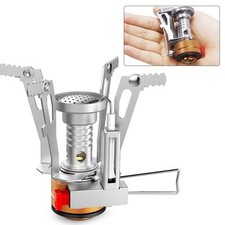 Poêle d'extérieur en acier inoxydable avec système d'allumage électronique f