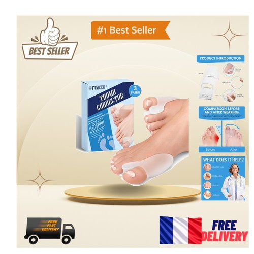 Pièces correcteurs hallux - 6,