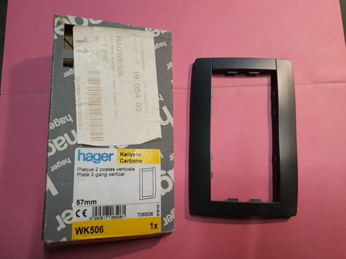 Hager kallysta wk506 plaque - hager,