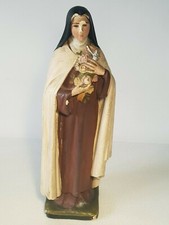 ⛪ ancienne statuette plâtre