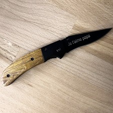 Canif avec cran d'arrêt