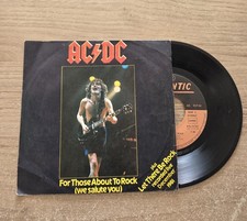 45t AC/DC For Those About To Rock 1981
