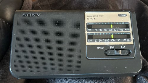 Sony icf portable fm - sony, icf-38