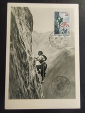 Carte Maximum Timbre Alpinisme