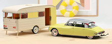 Citroën DS 19 1960 + Caravane