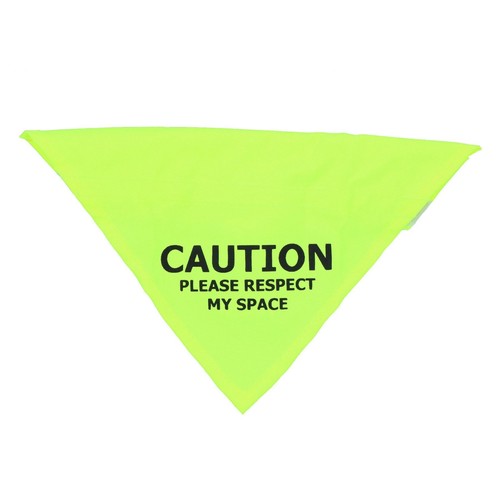 Bandana avertissement jaune - d'avertissement,