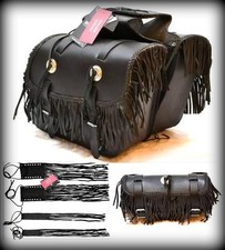 LOT FRANGES moto " sacoche