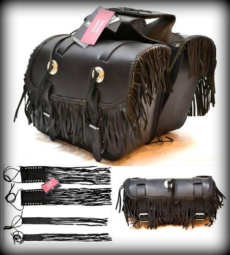 Lot franges moto - ", sacoche