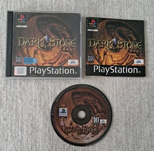 Jeu rare ps1 darkstone - rare, evil