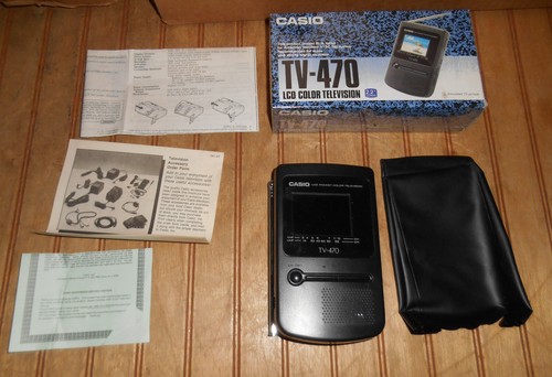 Vintage casio 470 2 - tv-470, 2.2”