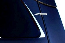 Décoration de porte miroir lit en acier inoxydable baguettes de fenêtre cadre...