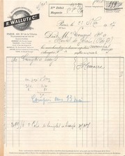 1906 MACHINES AGRICOLES R WALLUT A PARIS - M. LEONARD AU MONTEL DE GELAT