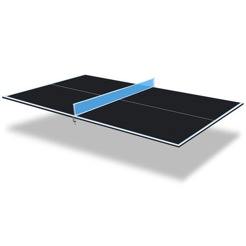 5ft black mid - ping, pong