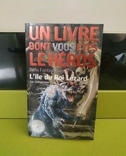 LDVELH LIVRE DONT VOUS ÊTES LE HÉROS L'ÎLE DU ROI LÉZARD 2EME ÉDITION RARE ! TTB