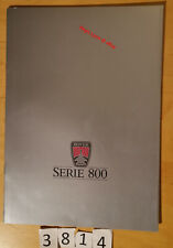 ROVER Série 800 820i/ 820 Si/ 825i STERLING Prospectus Fr 28 pages 1986