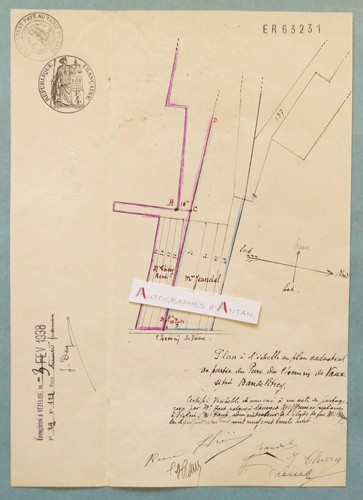 Vitrey 1938 chemin - ●,