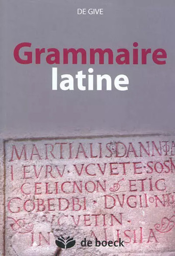 Grammaire latine de - m,