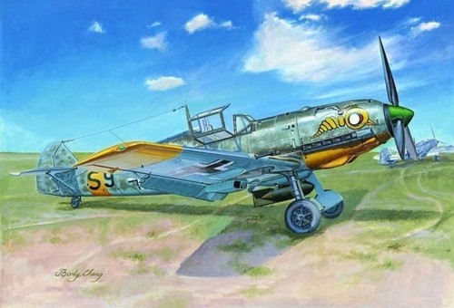 Trumpeter messerschmitt - messerschmitt, bf
