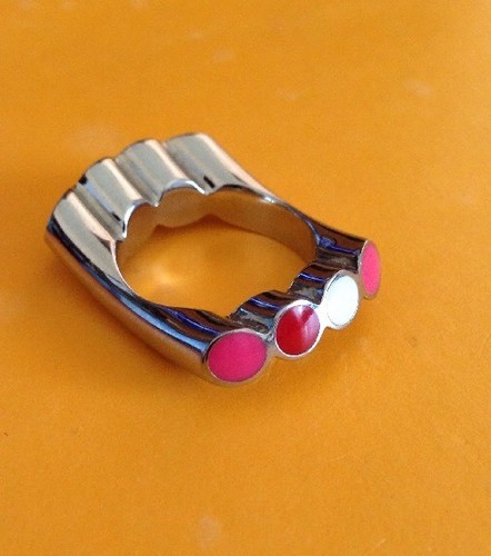 Bague signée swatch avec - bague,