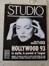 STUDIO MAGAZINE - michelle pfeiffer spielberg stallone tarantino 1993 numéro 77