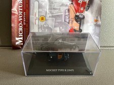 Voiture Miniature Mochet Type K 1947 Micro-Voitures D'Antan Altaya 1/43