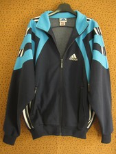 Veste Adidas 90'S couleur OM Marseille Vintage Jacket Tracksuit - 168 / S
