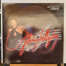 Johnny Hallyday  Au Zénith  2x LP 33T Fra 1984 (Poing et Coeur Rouge) Montreuil
