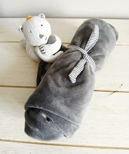 Noukie's doudou gris foncé