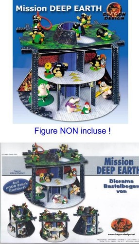 Kinder rare diorama allemand - rare,