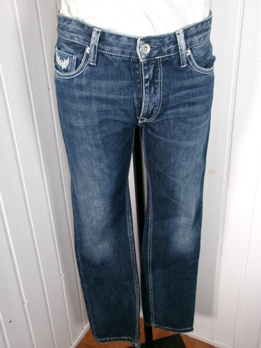 Pantalon jeans bleu - , délavé