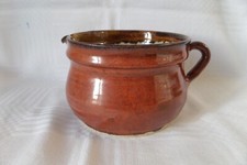 Pichet grés émaux aux cendres , céramiste lorrain Philippe NOEL à Taizé .