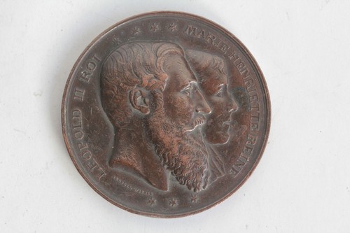 Médaille léopold roi - ii,