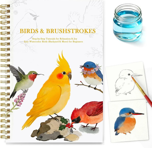 Watercolor workbook for - workbook, adult