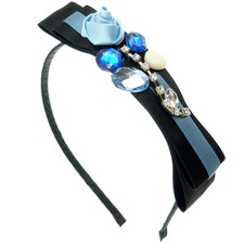 Serre-tête rétro chic satin